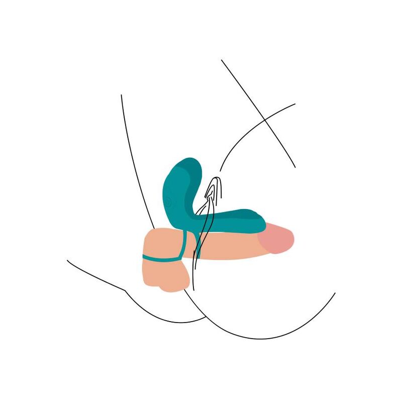 XOCOON - ANNEAU VIBRATEUR COUPLES VERT XOCOON