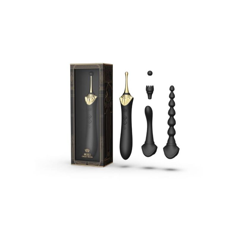 ZALO - BESS 2 CLITORAL MASSAGER BLACK ZALO