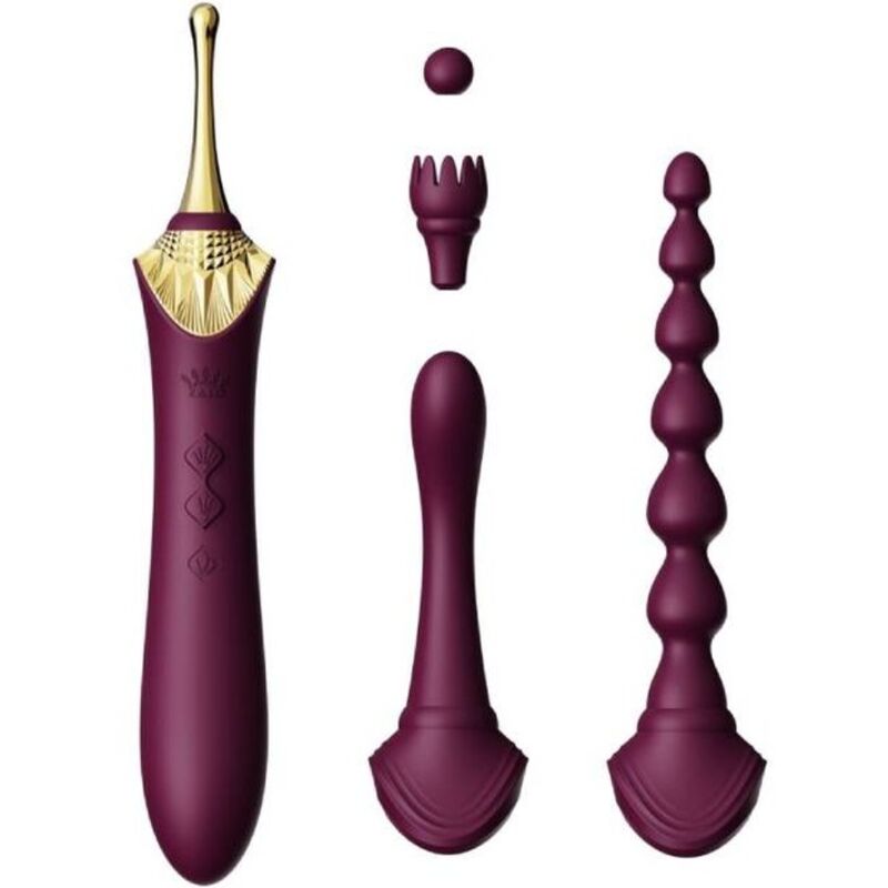 ZALO - BESS 2 CLITORAL MASSAGER PURPLE ZALO