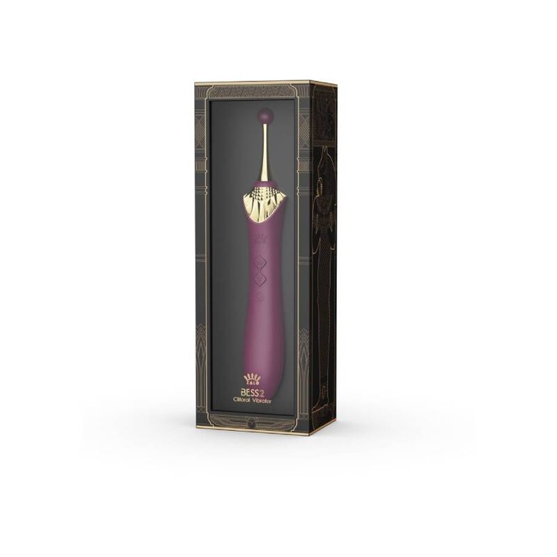 ZALO - BESS 2 CLITORAL MASSAGER PURPLE ZALO
