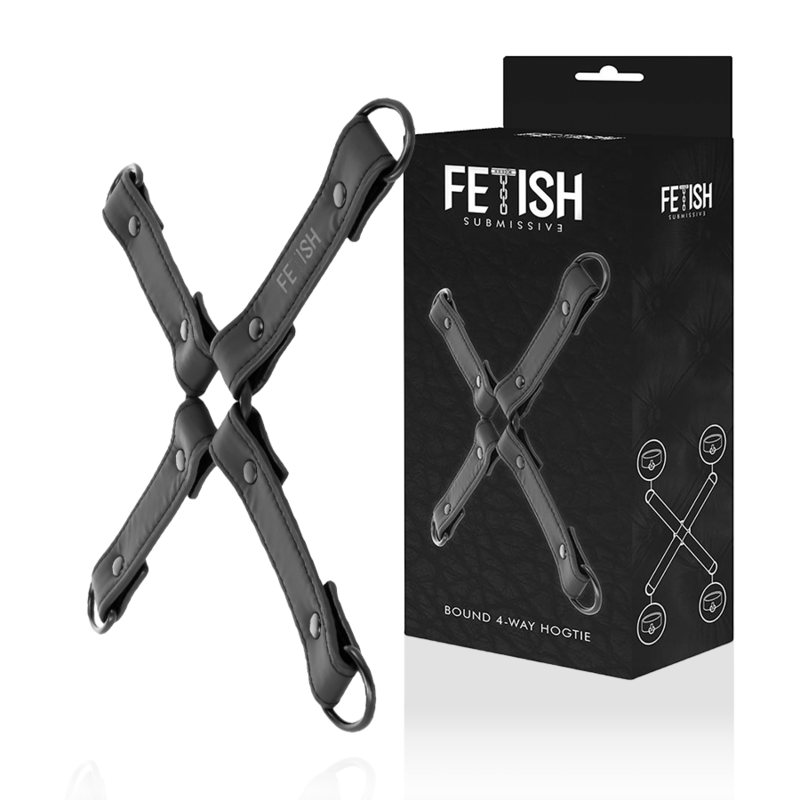 FETISH SUBMISSIVE - UNION DE MENOTTES EN CUIR VÉGAN FETISH SUBMISSIVE BONDAGE