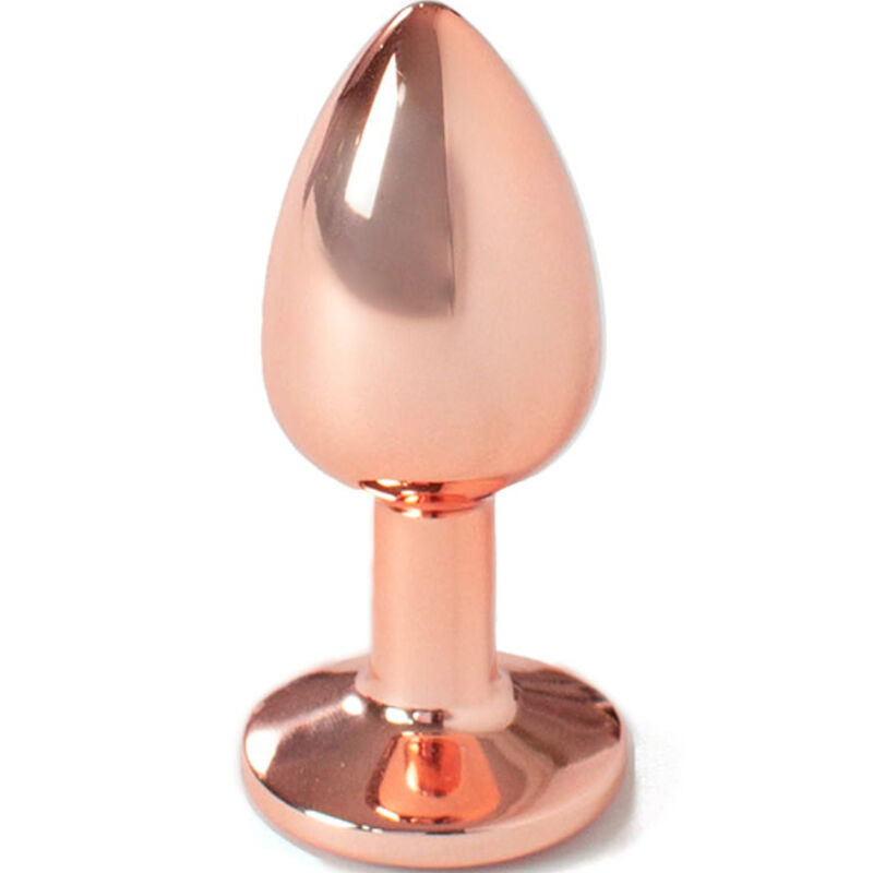 SECRETPLAY - PLUG ANAL EN MÉTAL OR ROSE PETITE TAILLE 7 CM SECRETPLAY TOYS
