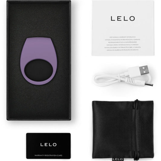 LELO - ANNEAU VIBRATEUR VIOLETTE TOR 3 LELO