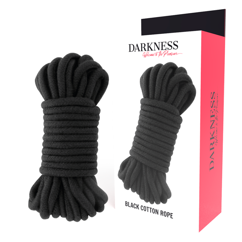 DARKNESS - CORDE JAPONAISE 5 M NOIRE DARKNESS BONDAGE