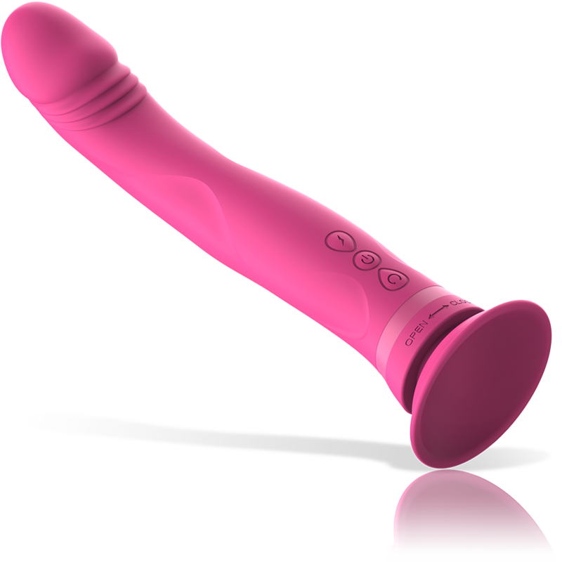 INTENSE - GODE VIBRATEUR EN SILICONE ROSE MICHELANGELO INTENSE FUN