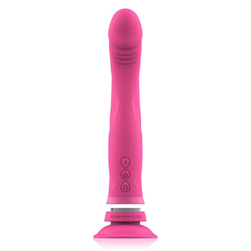 INTENSE - GODE VIBRATEUR EN SILICONE ROSE MICHELANGELO INTENSE FUN