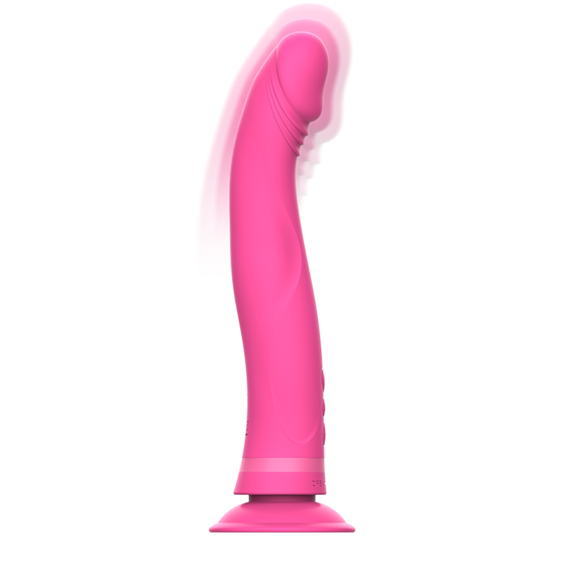 INTENSE - GODE VIBRATEUR EN SILICONE ROSE MICHELANGELO INTENSE FUN