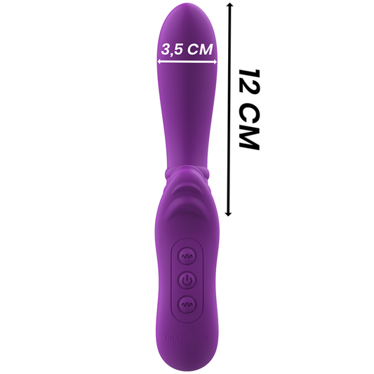 INTENSE - VIBRATEUR FLEXIBLE HARRY AVEC LANGUE VIOLET INTENSE FUN