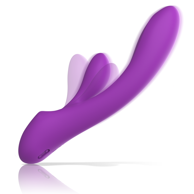 INTENSE - LUIGI RABBIT VIBRATEUR LIQUIDE SILICONE VIOLET INTENSE FUN