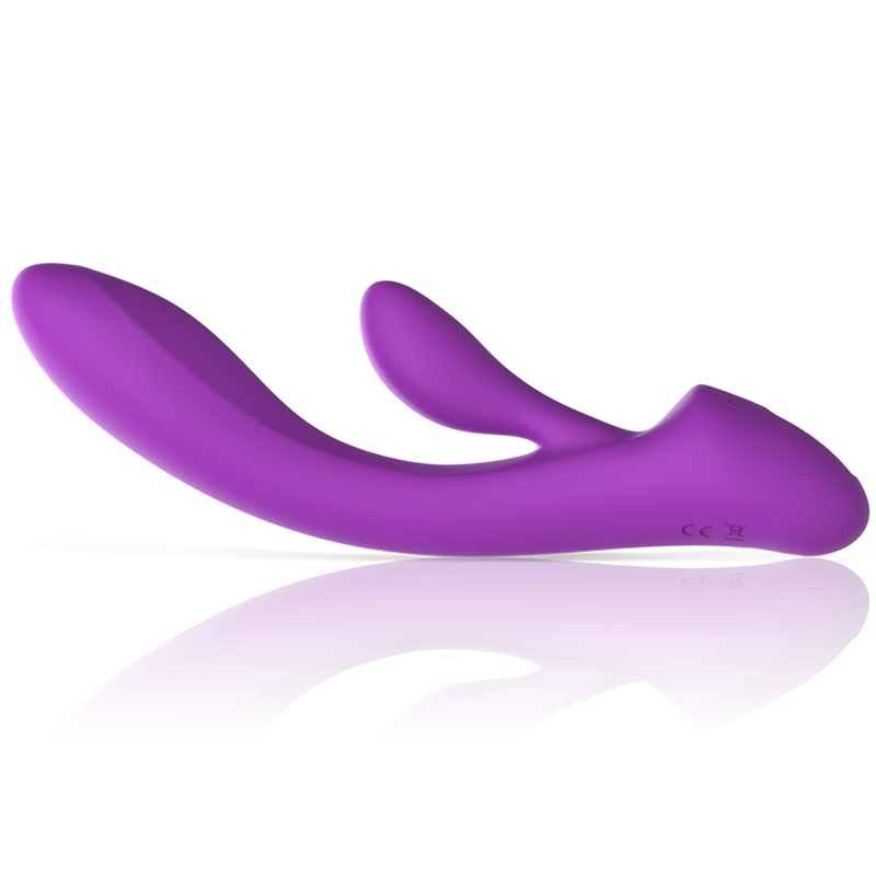 INTENSE - LUIGI RABBIT VIBRATEUR LIQUIDE SILICONE VIOLET INTENSE FUN