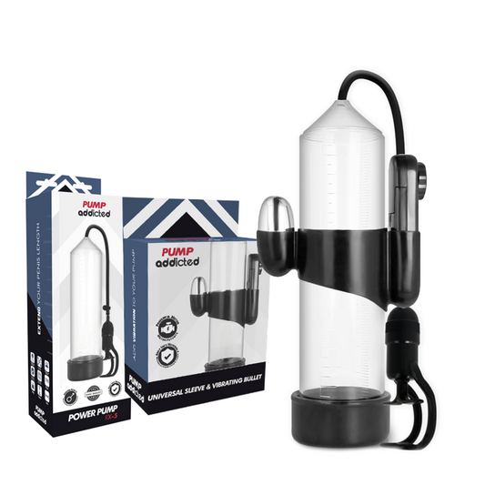 PUMP ADDICTED - VIBRATEUR TRANSPARENT RX5 PUMP ADDICTED