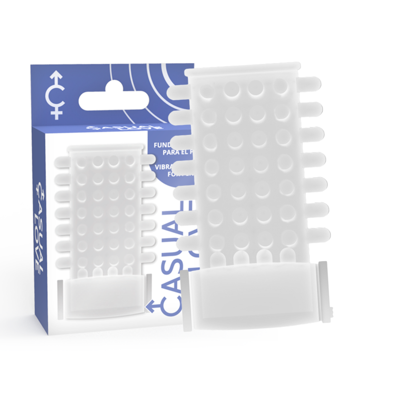 CASUAL LOVE - COUVERCLE DE PÉNIS TRANSPARENT  ANNEAU CASUAL CASUAL LOVE
