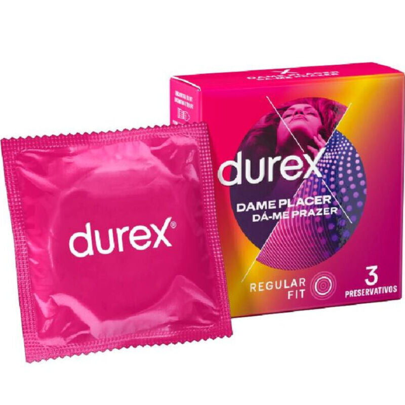 DUREX - DAME PLACER 3 UNITÉS DUREX CONDOMS