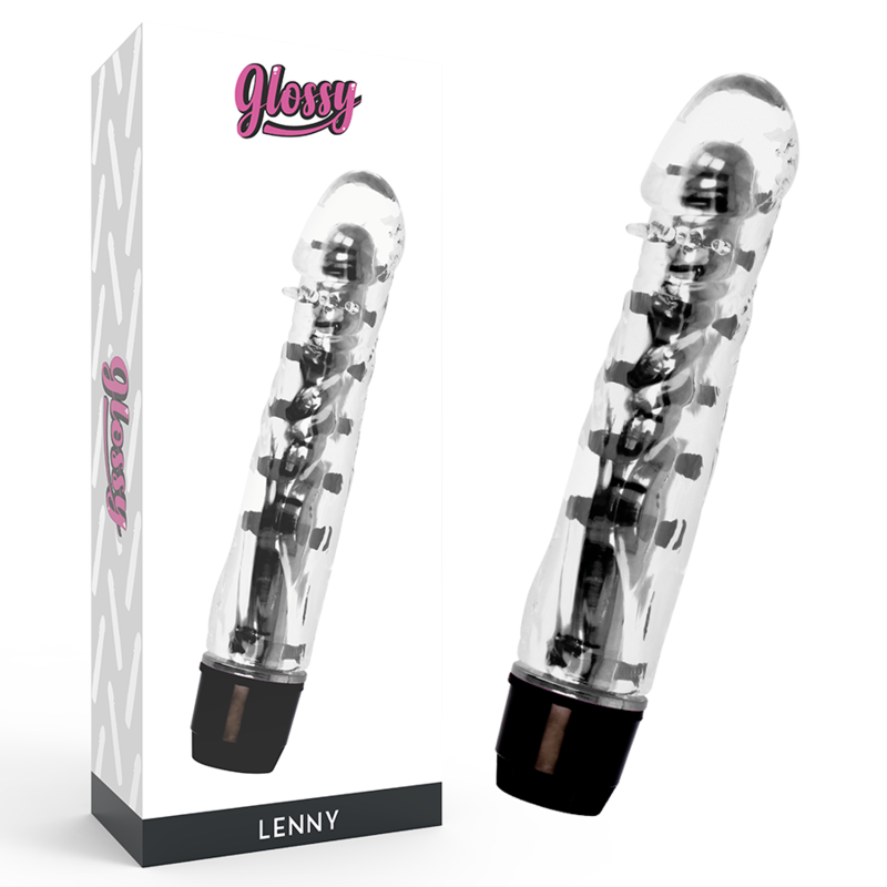 GLOSSY - VIBRATEUR LENNY NOIR GLOSSY