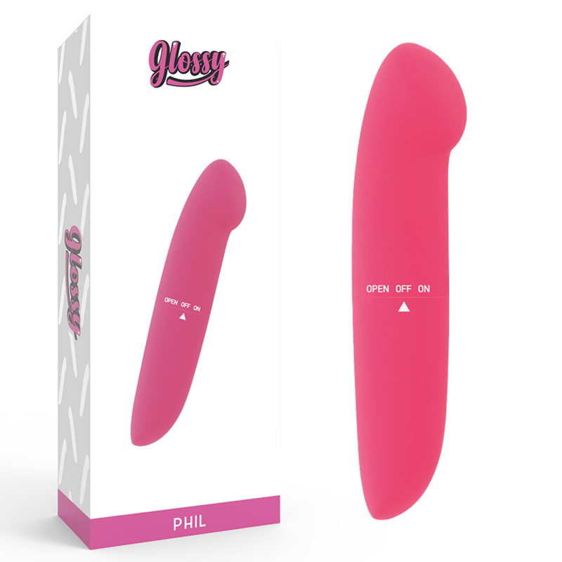 GLOSSY - VIBRATEUR PHIL ROSE GLOSSY