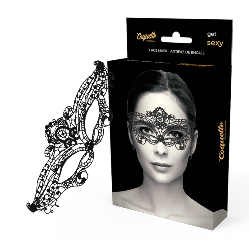 COQUETTE CHIC DESIRE - MASQUE FINE DENTELLE NOIRE COQUETTE ACCESSORIES