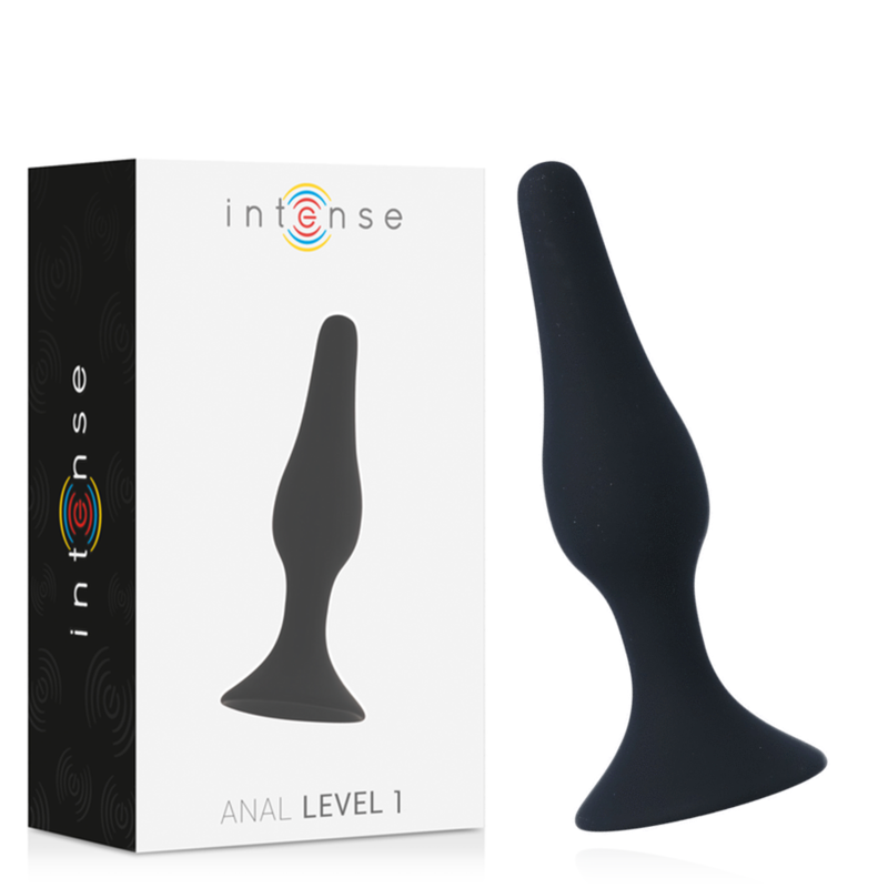 INTENSE - ANAL NIVEAU 1 10,5CM NOIR INTENSE ANAL TOYS