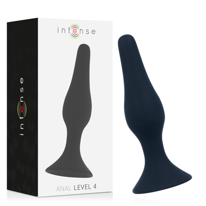 INTENSE - ANAL NIVEAU 4 15,5CM NOIR INTENSE ANAL TOYS