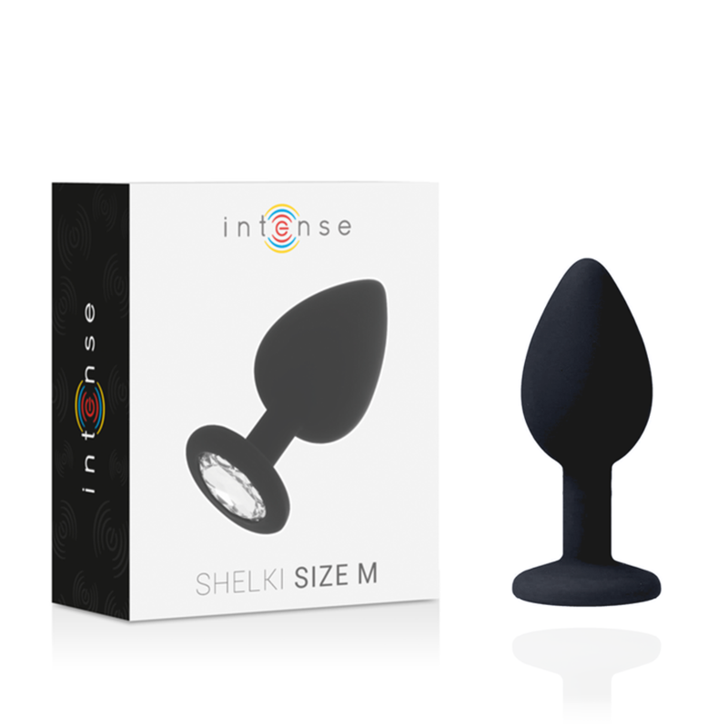 INTENSE - PLUG ANAL SHELKI M NOIR INTENSE ANAL TOYS