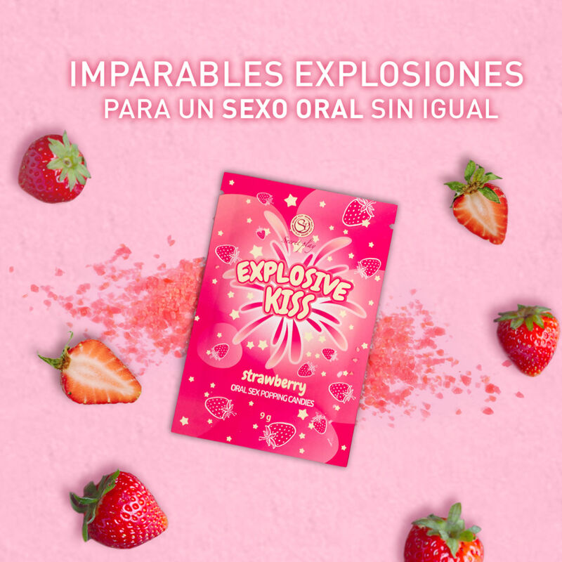 SECRETPLAY - BONBONS EXPLOSIFS À LA FRAISE SECRETPLAY COSMETIC
