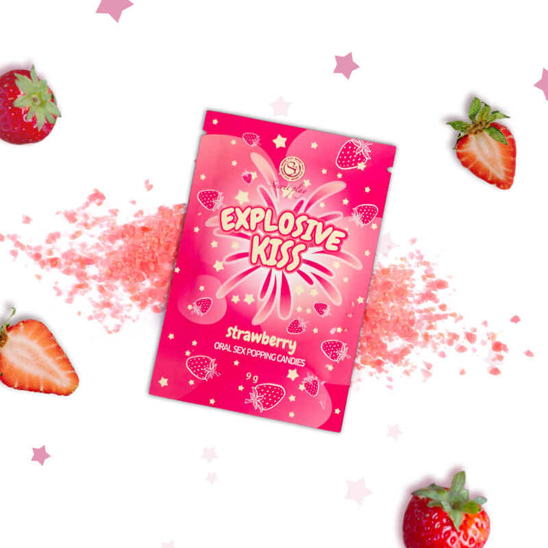 SECRETPLAY - BONBONS EXPLOSIFS À LA FRAISE SECRETPLAY COSMETIC