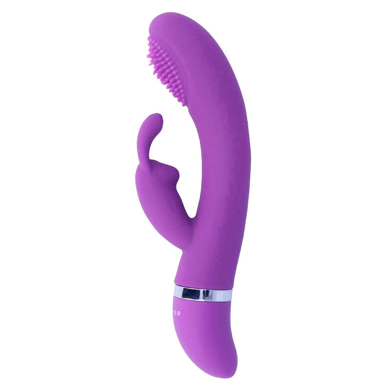 INTENSE - VIBRATEUR OSCILLANT SUSY SILICON RABBIT LILAS INTENSE FUN