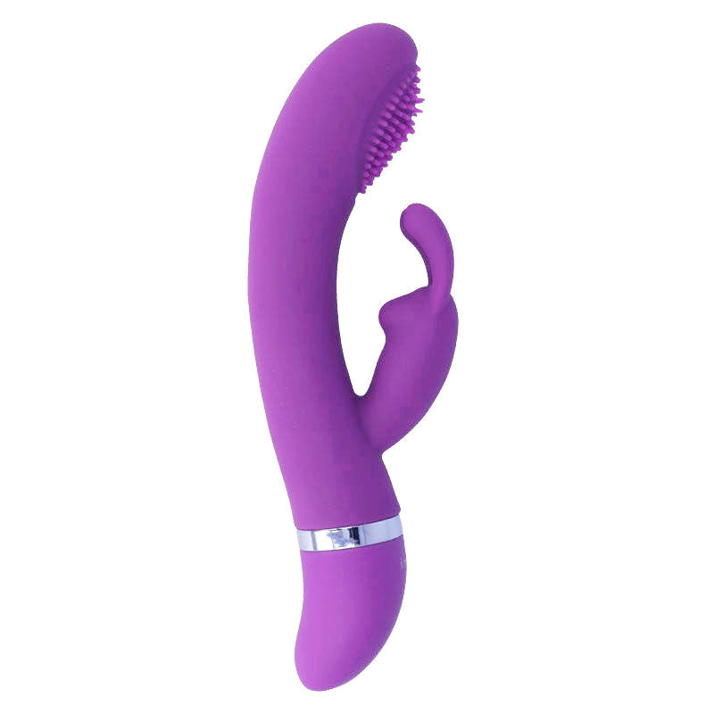 INTENSE - VIBRATEUR OSCILLANT SUSY SILICON RABBIT LILAS INTENSE FUN
