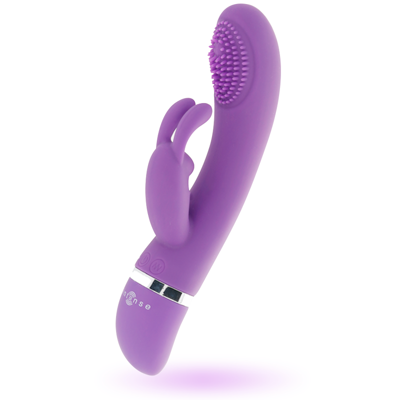 INTENSE - VIBRATEUR OSCILLANT SUSY SILICON RABBIT LILAS INTENSE FUN