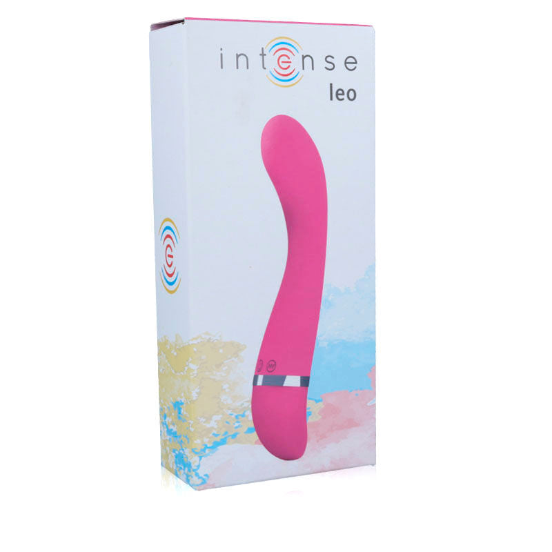 INTENSE - VIBRATEUR LEO SILICONE ROSE LUXE INTENSE FUN