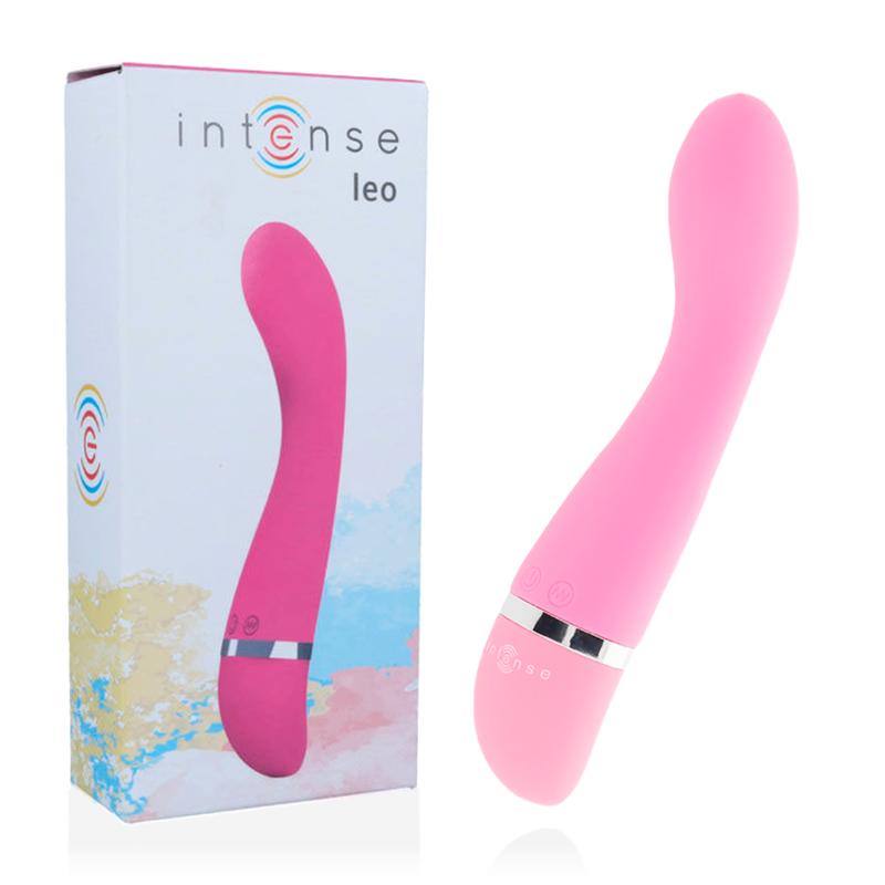 INTENSE - VIBRATEUR LEO SILICONE ROSE LUXE INTENSE FUN