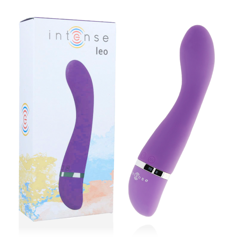 INTENSE - VIBRATEUR LEO LILAS SILICONE LUXE INTENSE FUN