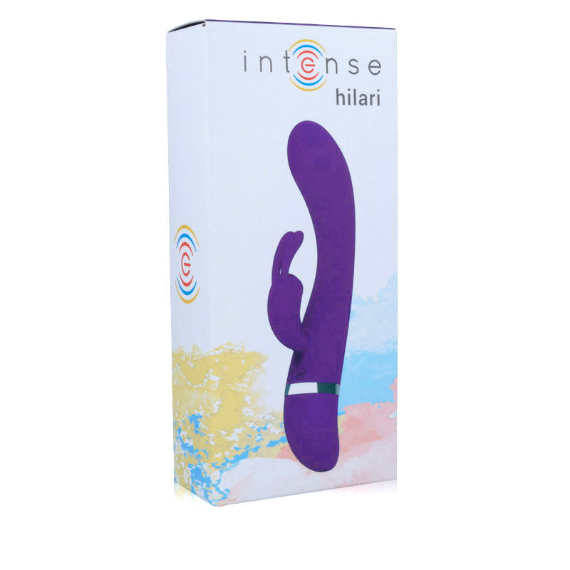 INTENSE - VIBRATEUR HILARI LILAS SILICONE LUXE INTENSE FUN