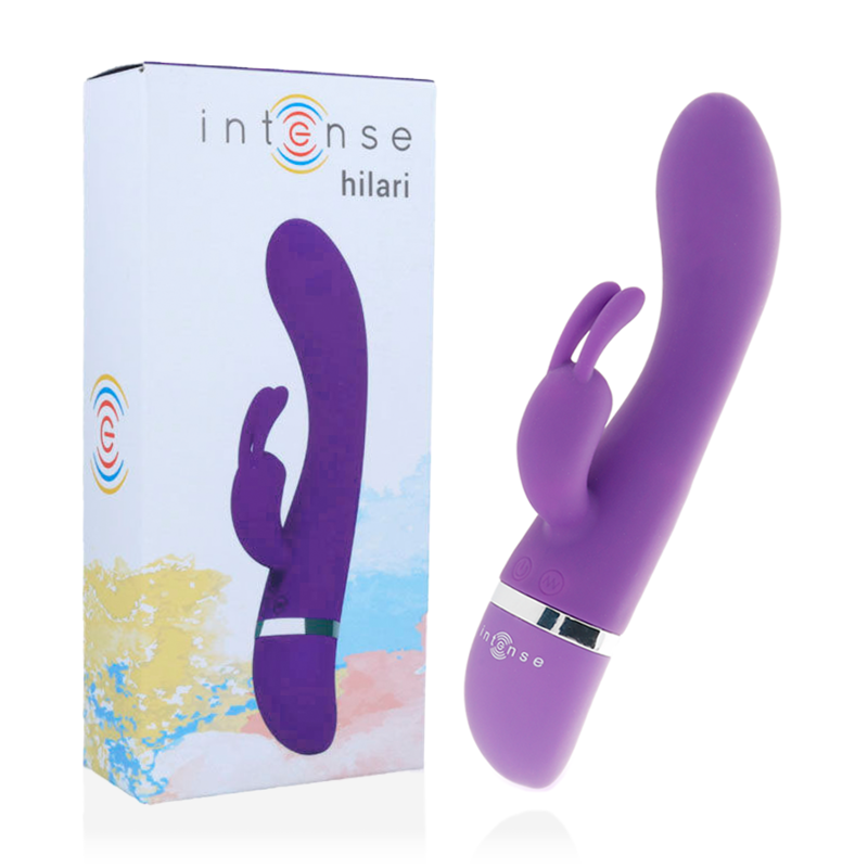 INTENSE - VIBRATEUR HILARI LILAS SILICONE LUXE INTENSE FUN