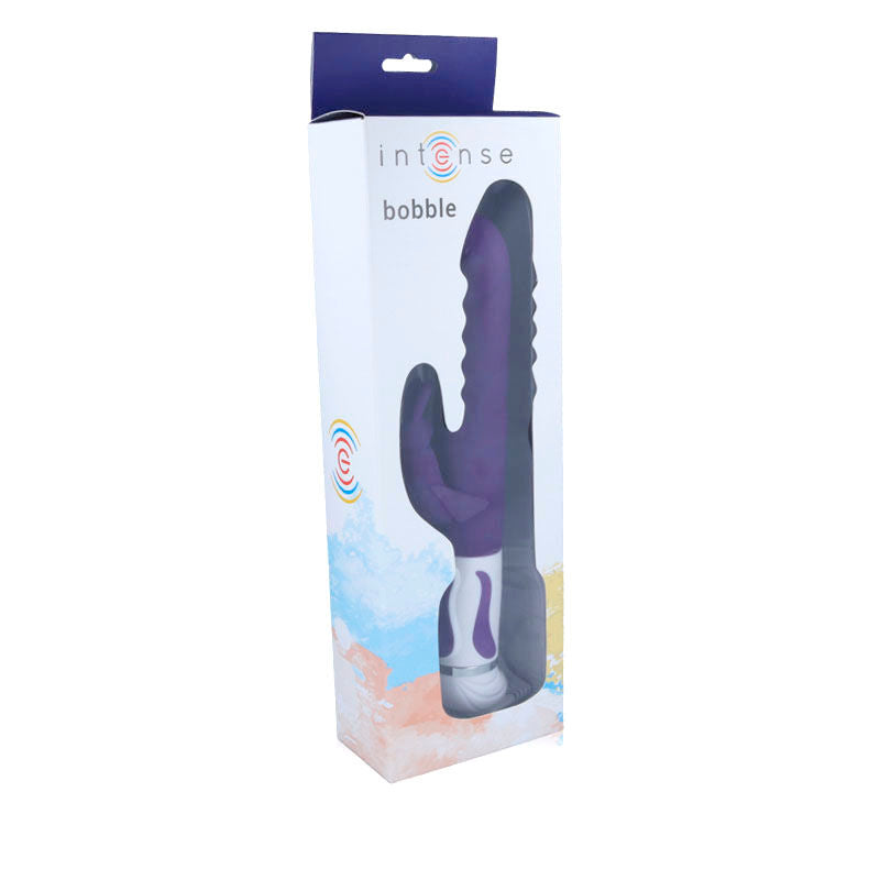 INTENSE - VIBRATEUR BOBBLE ROTATEUR SILICONE LILAS INTENSE FUN