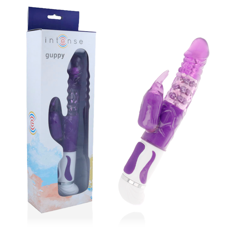 INTENSE - VIBRATEUR ROTATEUR GUPPY LILAS INTENSE FUN
