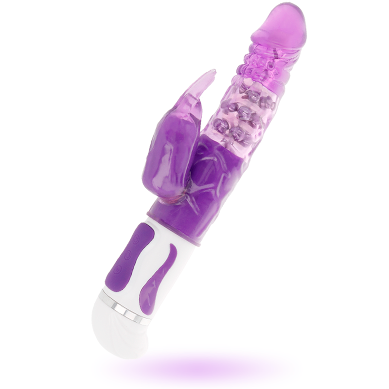INTENSE - VIBRATEUR ROTATEUR GUPPY LILAS INTENSE FUN