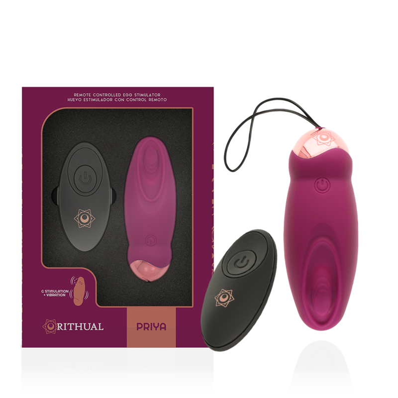 RITHUAL - PRIYA EGG TÉLÉCOMMANDE G-SPOT + VIBRATION RITHUAL