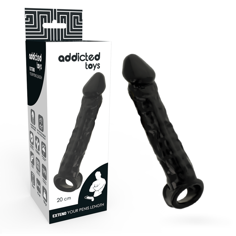 ADDICTED TOYS - EXTENSION DE DONG NOIR ADDICTED TOYS