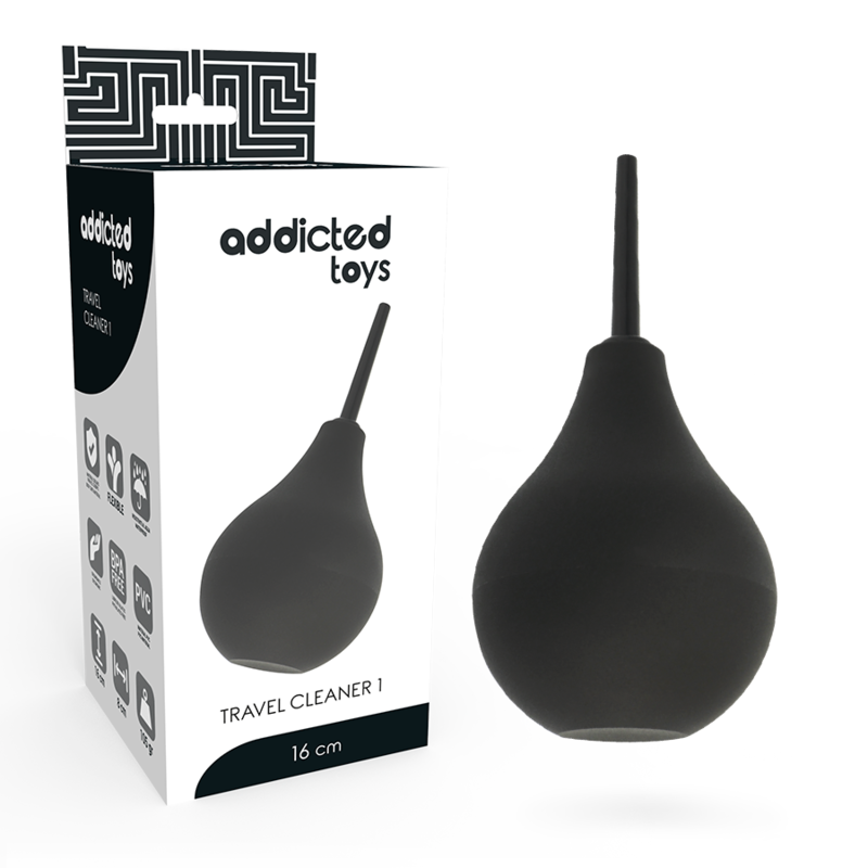 ADICCTED TOYS - DOUCHE ANAL NOIR ADDICTED TOYS