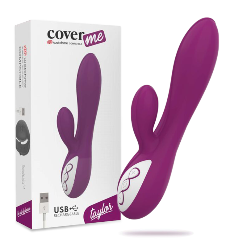COVERME - VIBRATEUR TAYLOR COMPATIBLE AVEC LA TECHNOLOGIE SANS FIL WATCHME COVERME