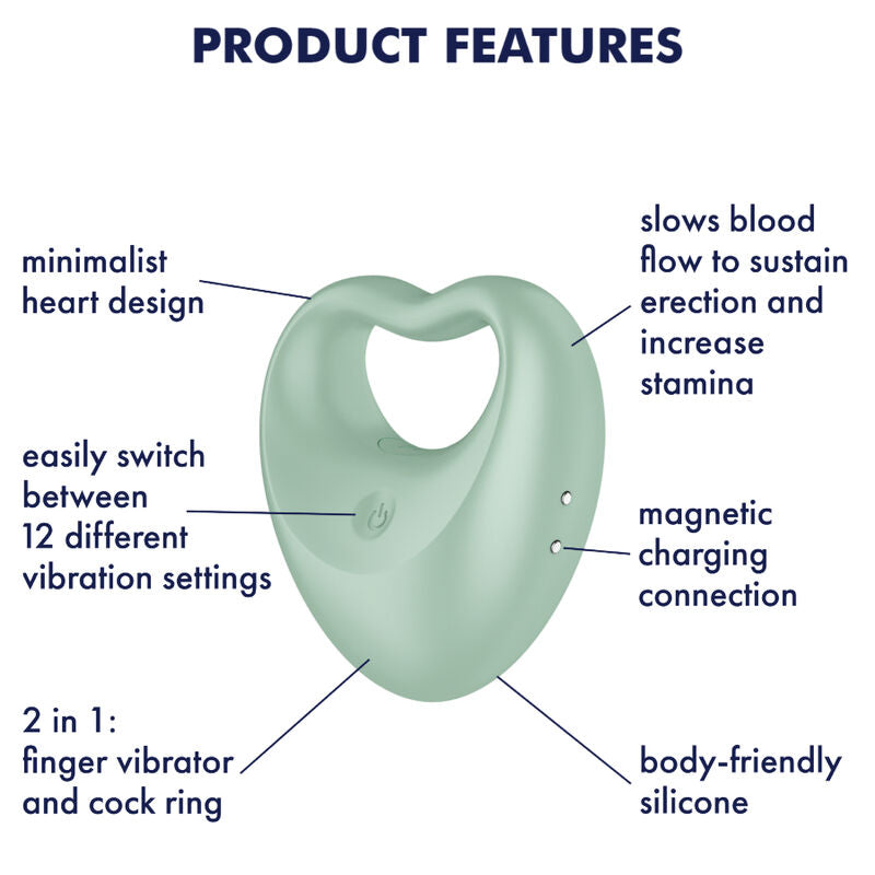 SATISFYER - PAIRE PARFAITE 3 VERT SATISFYER VIBRATOR