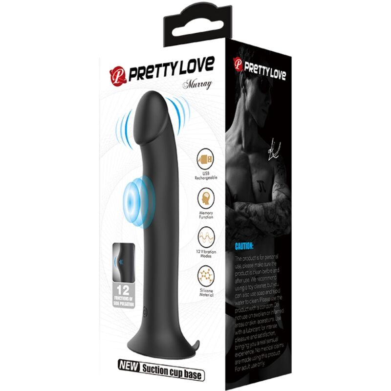 PRETTY LOVE - VIBRATEUR ET SUCCION CLITORISÉ MURRAY BLACK PRETTY LOVE FLIRTATION