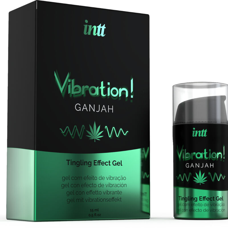 INTT - PUISSANT STIMULANT INTIME GEL VIBRANT LIQUIDE CANNABIS 15ML INTT UNISEX AROUSAL GEL