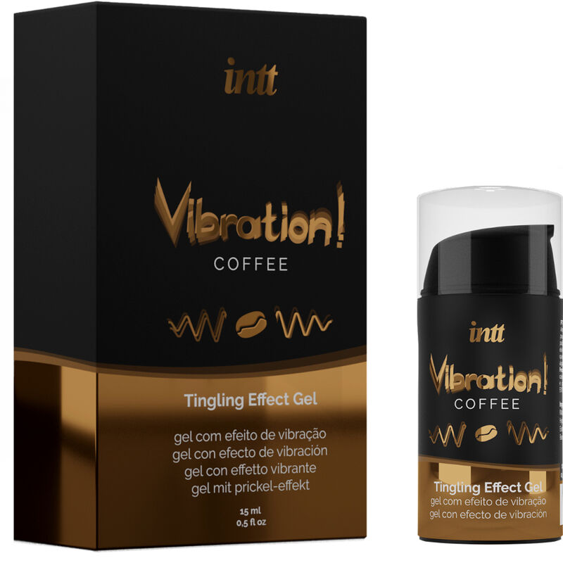 INTT - PUISSANT GEL VIBRANT LIQUIDE STIMULANT INTIME CAFÉ 15ML INTT UNISEX AROUSAL GEL