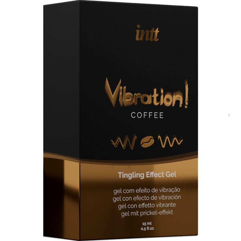 INTT - PUISSANT GEL VIBRANT LIQUIDE STIMULANT INTIME CAFÉ 15ML INTT UNISEX AROUSAL GEL