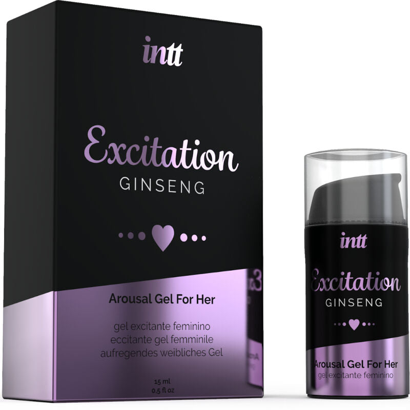 INTT LUBRICANTS - GEL STIMULANT ET EXCITANT ACTIVATEUR DE CHALEUR INTIME DÉSIR SEXUEL INTT LUBRICANTS