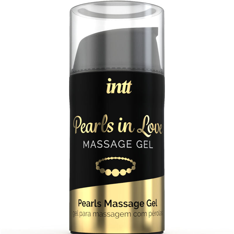 INTT MASSAGE & ORAL SEX - PERLES AMOUREUSES AVEC COLLIER DE PERLES ET GEL DE SILICONE INTT MASSAGE & ORAL SEX