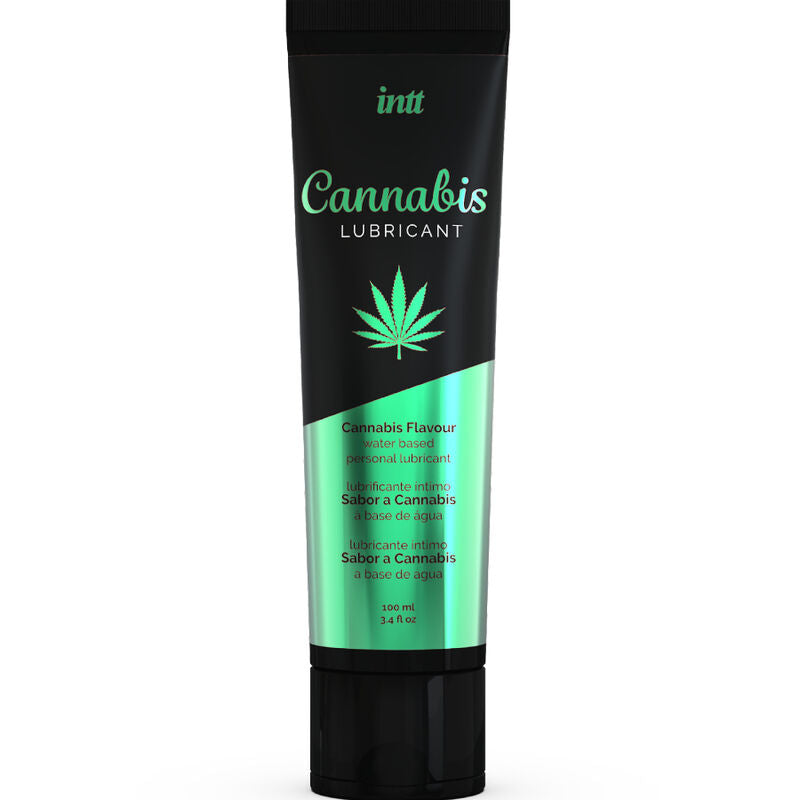 INTT LUBRICANTS - LUBRIFIANT INTIME A BASE D''EAU SAVEUR CANNABIS INTT LUBRICANTS