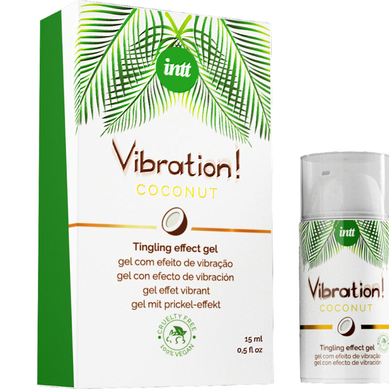 INTT - VIBRATION GEL PUISSANT STIMULANT VIBRATEUR LIQUIDE VEGAN INTT VEGAN LINE