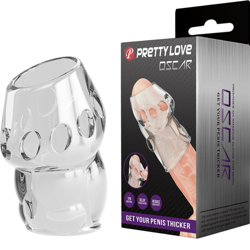 PRETTY LOVE - ÉPAISSISSANT DE PÉNIS TRANSPARENT OSCAR PRETTY LOVE MALE